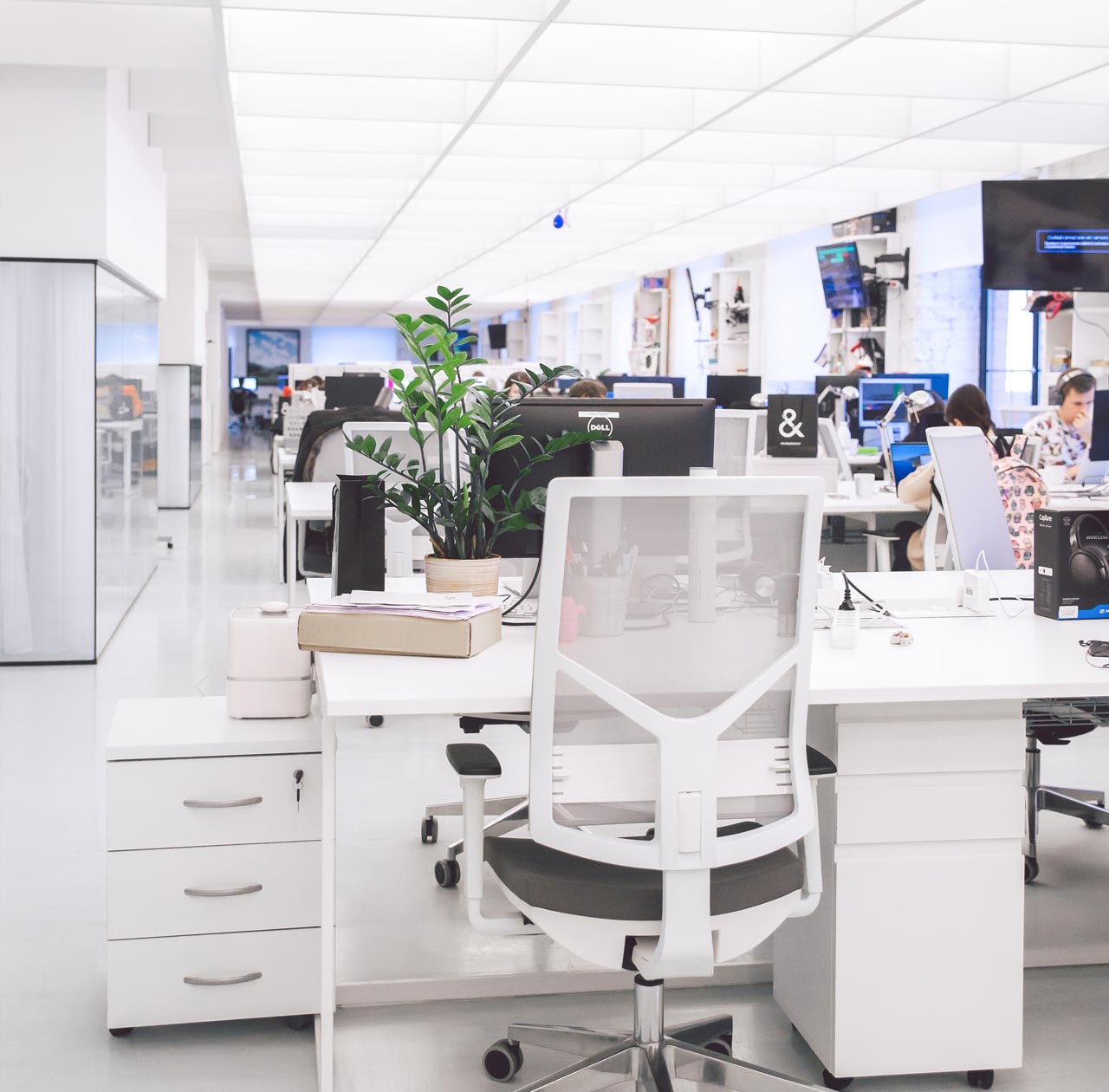 Creative office space.